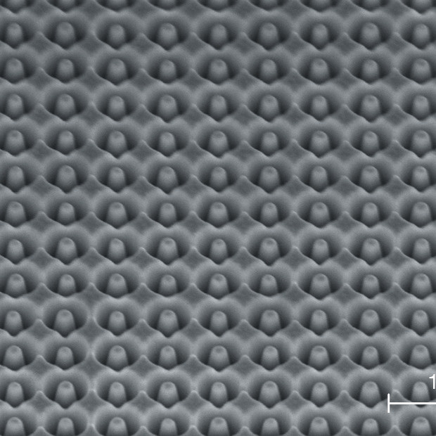 SEM image of 3D-nanoabsorber