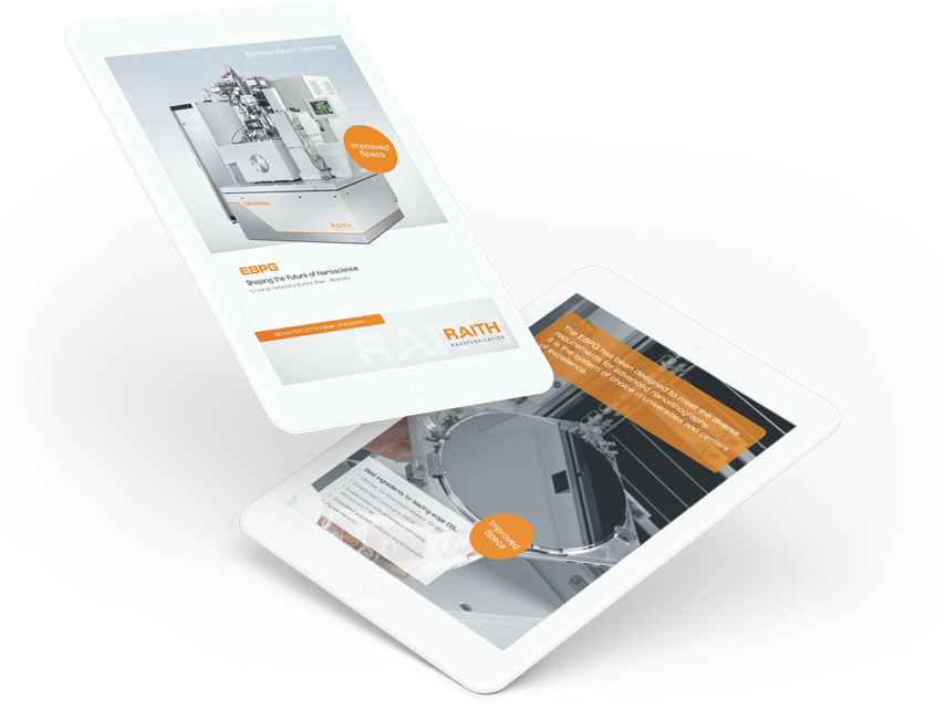 Illustration of Raith product brochure download