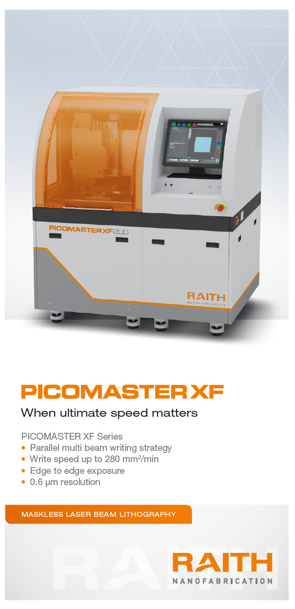 picture of the productflyer of the maskless lihography system PICOMASTER XF