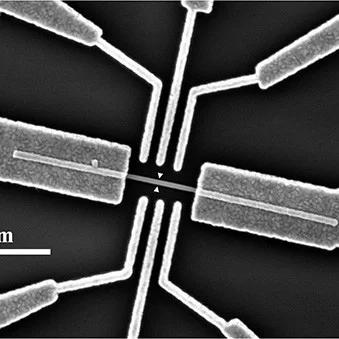 SEM image of a Tunable InAs/InP single-electron transistor